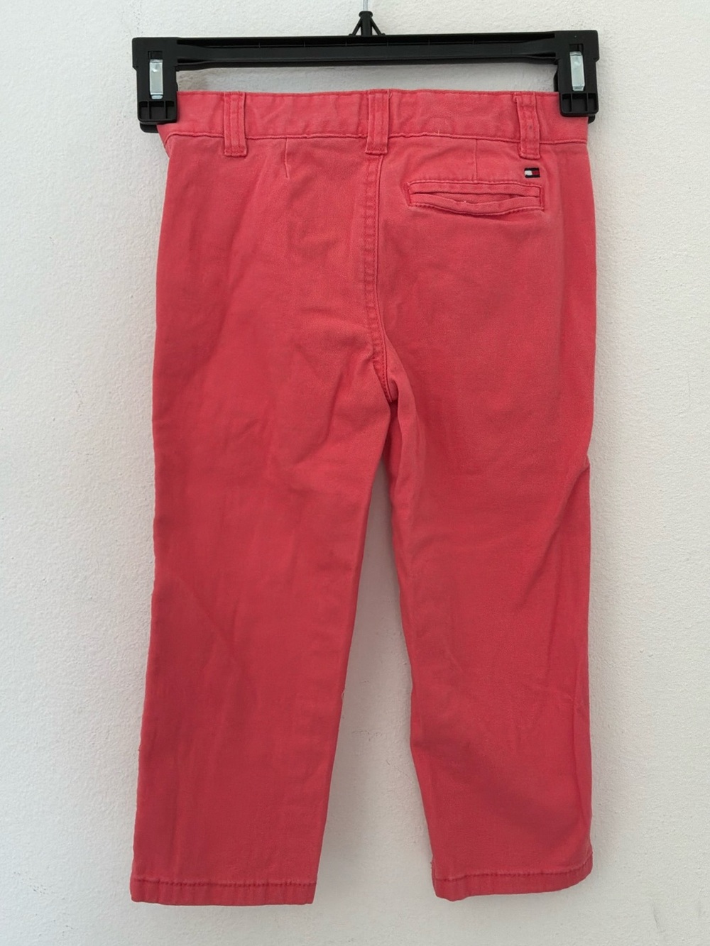 Tommy Hilfiger Toddler Boys Coral Chino Pants Size 3T Cotton Flat Front - Picture 2 of 9